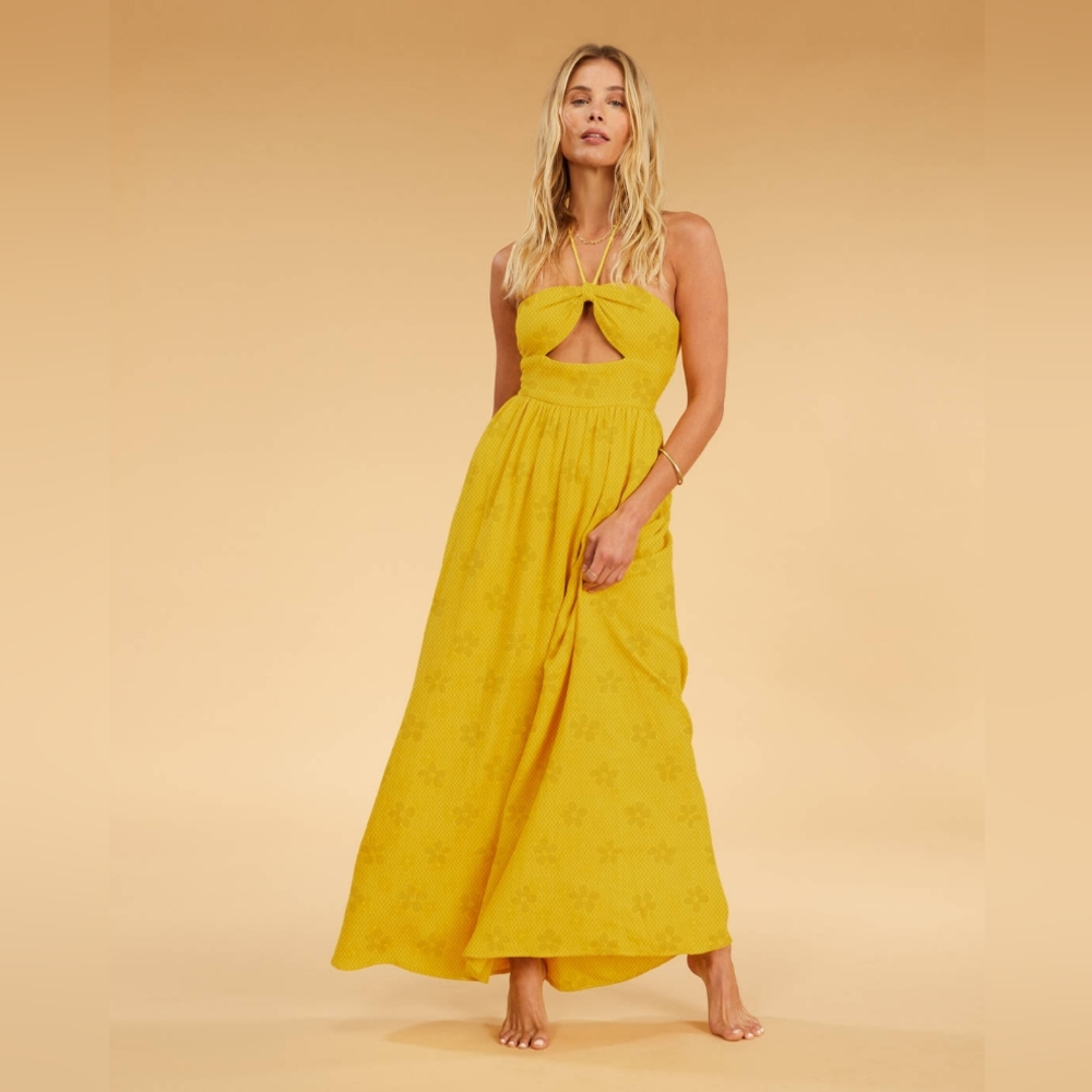 Salty Blonde Sunset Glow Dress